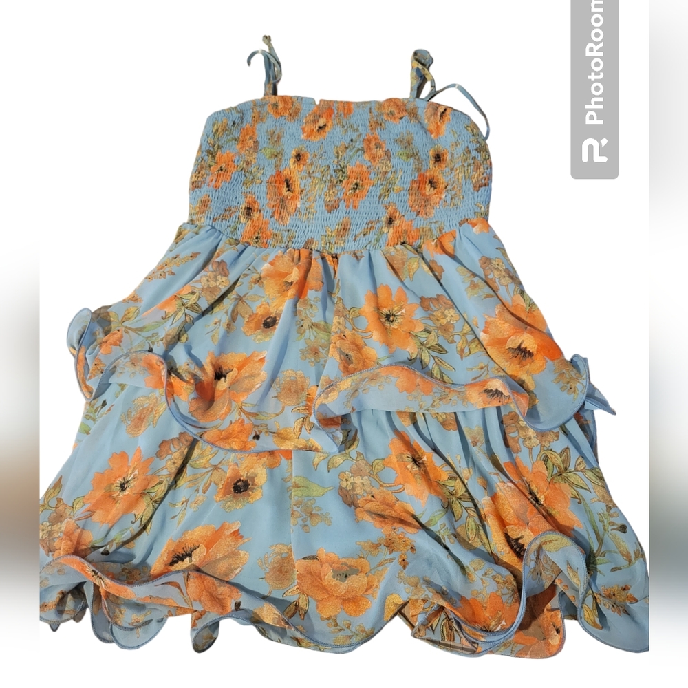 Fashion nova flower dress